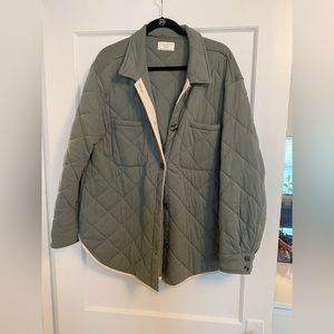 Z Supply Quilted Shacket